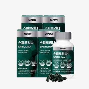 스피루리나 비타민D 아연 4병 (총 12개월분)